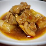 鶏肉とねぎの中華風煮